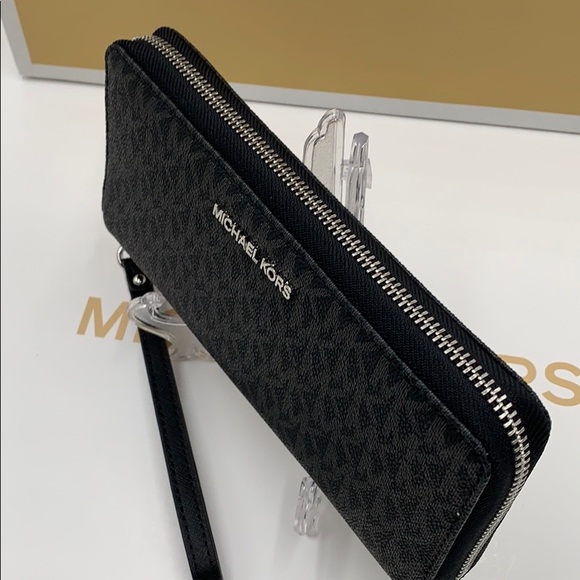 Michael Kors Jet Set Travel Continental Black - Picture 6 of 16